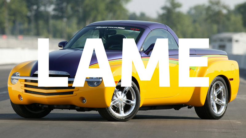Illustration for article titled Ten Cars That Try Too Hard To Be Cool